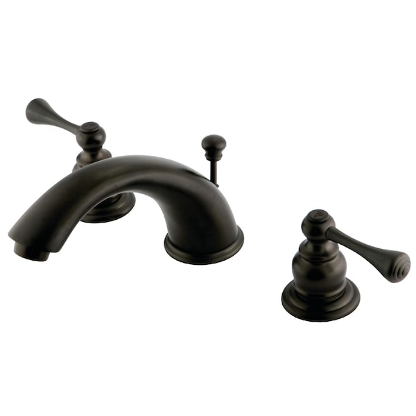 8" Widespread Bathroom Faucet, Oil Rubbed Bronze